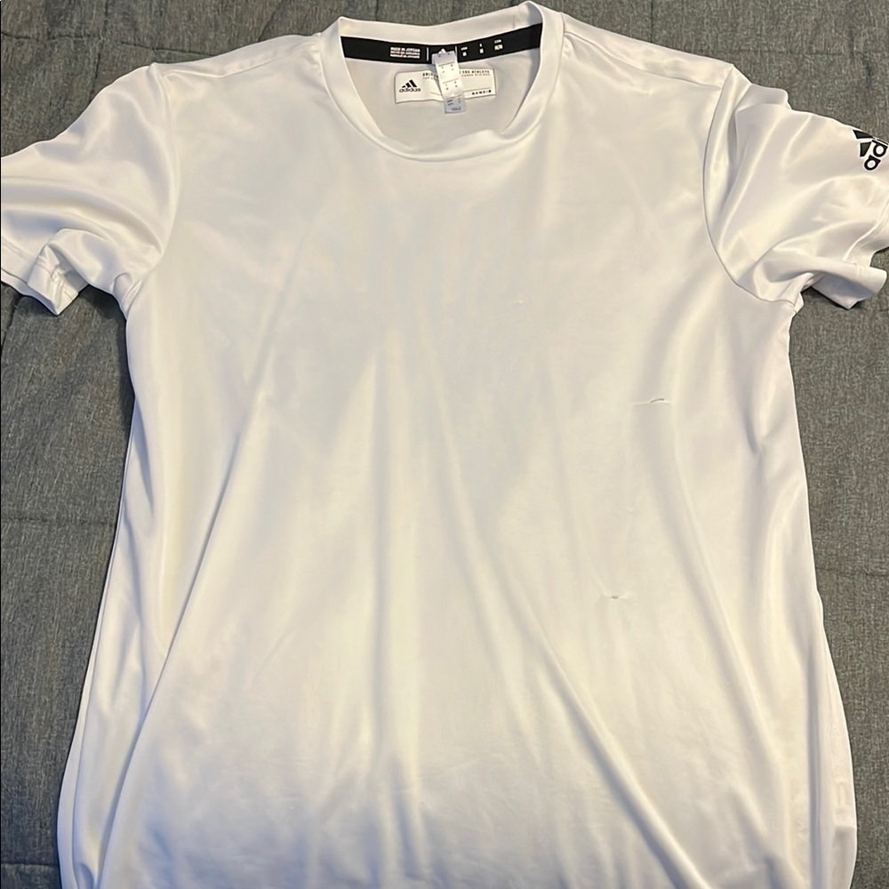 Adidas Men's White T-Shirt